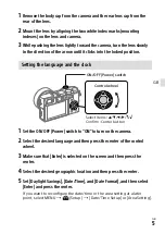 Preview for 5 page of Sony a6400 Startup Manual