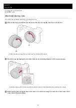 Предварительный просмотр 62 страницы Sony A6500 Help Manual