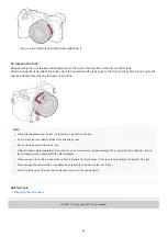 Предварительный просмотр 66 страницы Sony a6600 Help Manual