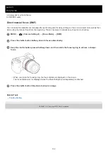 Предварительный просмотр 108 страницы Sony a6600 Help Manual