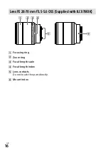 Предварительный просмотр 16 страницы Sony a7 III Instruction Manual