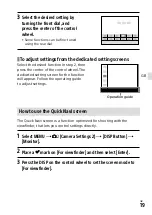 Предварительный просмотр 19 страницы Sony a7 III Instruction Manual