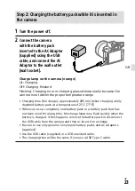 Предварительный просмотр 23 страницы Sony a7 III Instruction Manual