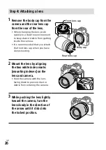 Предварительный просмотр 26 страницы Sony a7 III Instruction Manual