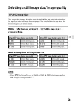 Предварительный просмотр 43 страницы Sony a7 III Instruction Manual