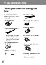 Предварительный просмотр 10 страницы Sony a7 R III Operating Instructions Manual