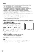 Preview for 42 page of Sony a7 R III Operating Instructions Manual