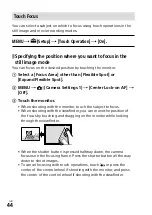 Preview for 44 page of Sony a7 R III Operating Instructions Manual