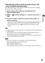 Preview for 45 page of Sony a7 R III Operating Instructions Manual