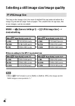 Preview for 46 page of Sony a7 R III Operating Instructions Manual