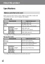 Предварительный просмотр 82 страницы Sony a7 R III Operating Instructions Manual