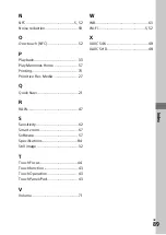 Предварительный просмотр 89 страницы Sony a7 R III Operating Instructions Manual