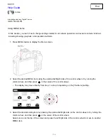 Предварительный просмотр 123 страницы Sony a7 Help Manual