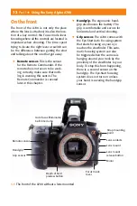 Предварительный просмотр 2 страницы Sony A700 Manual