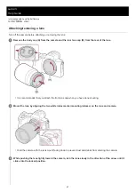 Предварительный просмотр 67 страницы Sony a7R III Help Manual