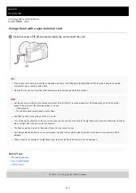 Предварительный просмотр 224 страницы Sony a7R III Help Manual