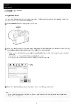 Предварительный просмотр 391 страницы Sony a7R III Help Manual