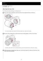 Предварительный просмотр 158 страницы Sony A7RIII ILCE-7RM3A Operating Instructions Manual