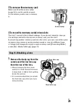 Preview for 29 page of Sony a7RIV Instruction Manual