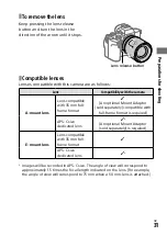 Preview for 31 page of Sony a7RIV Instruction Manual