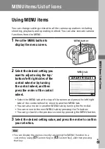 Preview for 61 page of Sony a7RIV Instruction Manual