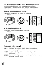 Предварительный просмотр 20 страницы Sony a7S III Instruction Manual