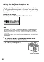 Предварительный просмотр 22 страницы Sony a7S III Instruction Manual