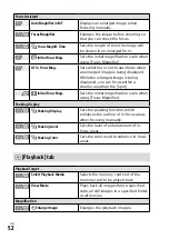 Предварительный просмотр 52 страницы Sony a7S III Instruction Manual