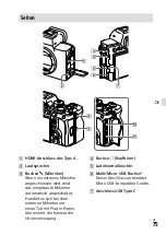 Предварительный просмотр 249 страницы Sony a7S III Instruction Manual