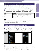 Preview for 55 page of Sony A845 Operation Manual