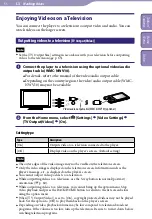 Preview for 64 page of Sony A845 Operation Manual