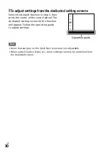 Preview for 30 page of Sony a9 Instruction Manual