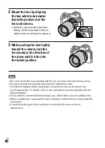 Preview for 40 page of Sony a9 Instruction Manual