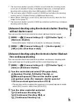 Preview for 75 page of Sony a9 Instruction Manual