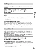 Preview for 119 page of Sony a9 Instruction Manual