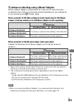 Preview for 233 page of Sony a9 Instruction Manual