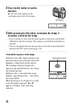 Preview for 72 page of Sony A900 - Alpha 24.6MP DSLR Camera Instruction Manual