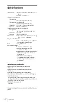 Preview for 38 page of Sony AC-300MD Instructions For Use Manual