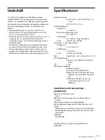 Preview for 191 page of Sony AC-300MD Instructions For Use Manual