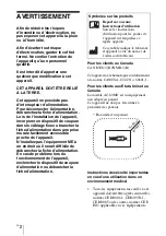 Предварительный просмотр 30 страницы Sony AC-80MD Instructions For Use Manual