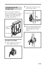 Предварительный просмотр 27 страницы Sony AC-DN10 Operation Manual