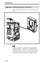 Предварительный просмотр 28 страницы Sony AC-DN10 Operation Manual