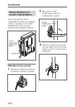 Предварительный просмотр 42 страницы Sony AC-DN10 Operation Manual