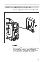 Предварительный просмотр 43 страницы Sony AC-DN10 Operation Manual