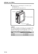 Предварительный просмотр 58 страницы Sony AC-DN10 Operation Manual