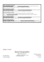 Предварительный просмотр 106 страницы Sony AC-DN10 Operation Manual