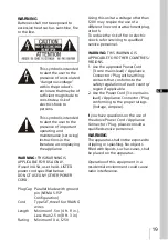 Предварительный просмотр 19 страницы Sony AC-DN10A Operating Instructions Manual