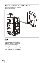 Предварительный просмотр 28 страницы Sony AC-DN10A Operating Instructions Manual