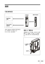 Предварительный просмотр 109 страницы Sony AC-DN10A Operating Instructions Manual