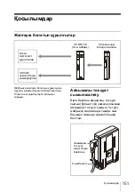 Предварительный просмотр 151 страницы Sony AC-DN10A Operating Instructions Manual